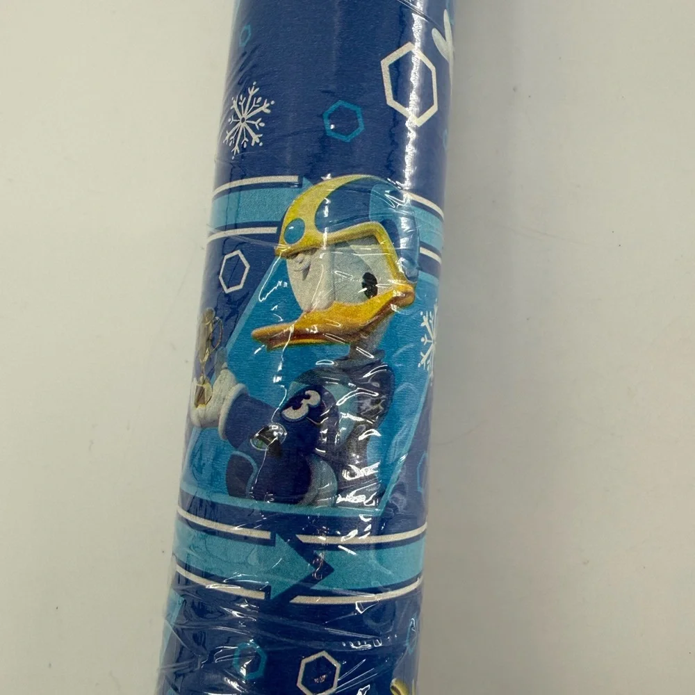 New Vintage Disney Winter Games Wrapping Paper‎